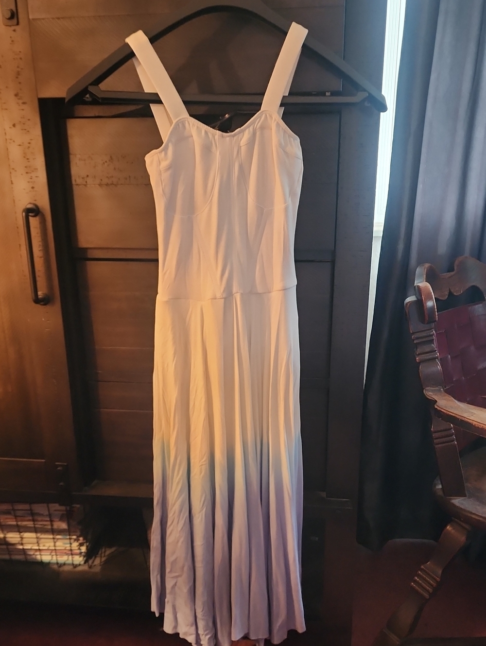 Lyrical Dance White to Lavender Ombre Dress With Accessories